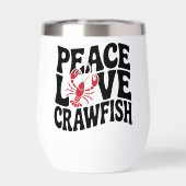 Peace Love and Crawfish Cajun  (Achterkant)