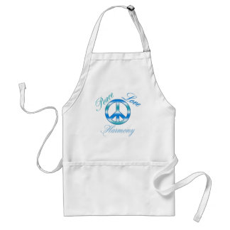 Peace, Love and Harmony Apron Standaard Schort