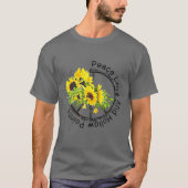 Peace Love and Hollow points T-shirt (Voorkant)
