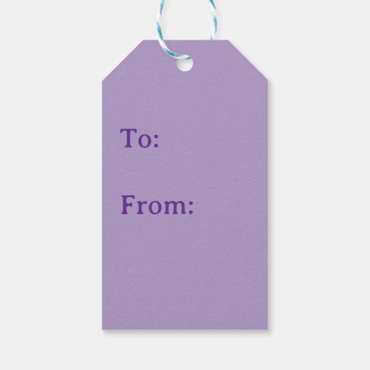 Peace, Love and Peppermint Cadeaulabel (Achterkant)