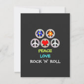 Peace, Love and Rock 'n' Roll, (Voorkant)