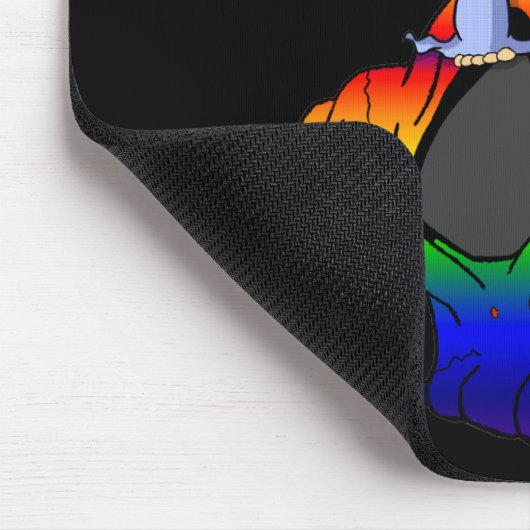 Peace, Love and Rock & Roll Muismat (Hoek)