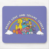 Peace, Love and Sesame Street Muismat (Voorkant)