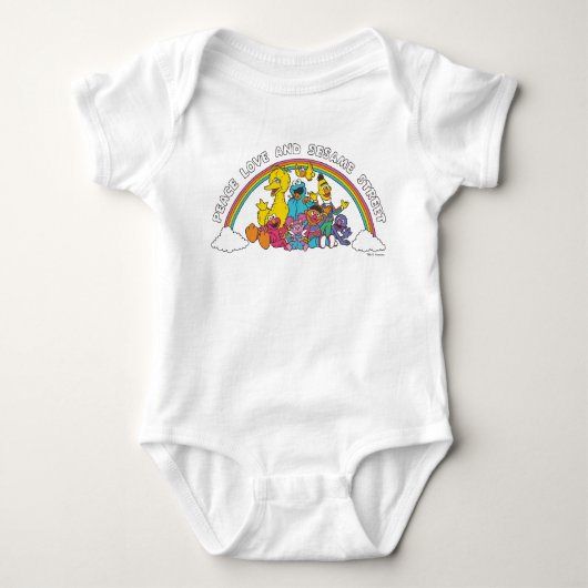 Peace, Love and Sesame Street Romper (Voorkant)