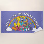 Peace, Love and Sesame Street Strandlaken (Voorkant)