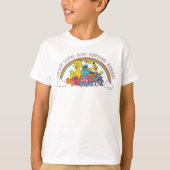 Peace, Love and Sesame Street T-shirt (Voorkant)