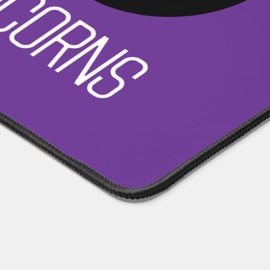 Peace love and unicorns bureaumat (Hoek)