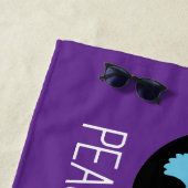 Peace love and unicorns strandlaken (In situ)