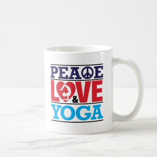 Peace, Love and Yoga Mok (Rechts)