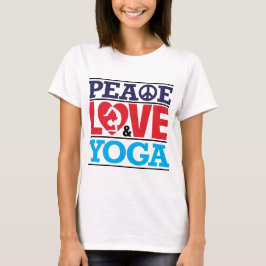 Peace, Love and Yoga Shirt