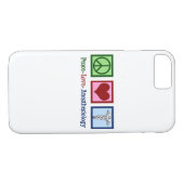 Peace Love Anesthesiology Case-Mate iPhone Case (Achterkant (Horizontaal))