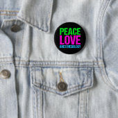 Peace Love Anesthesiology Ronde Button 5,7 Cm (In situ)