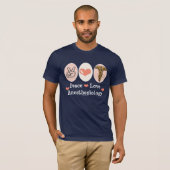 Peace Love Anesthesiology T shirt (Voorkant volledig)