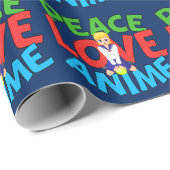 Peace Love Anime Cadeaupapier (Rol Hoek)