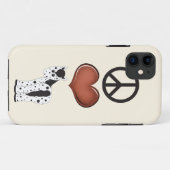 Peace Love Appaloosa Horse iPhone 5 Hoesje (Achterkant (horizontaal))