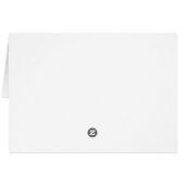 Peace Love Aquarius Sign Cute Blue Birthday Card (Achterkant Horizontaal)