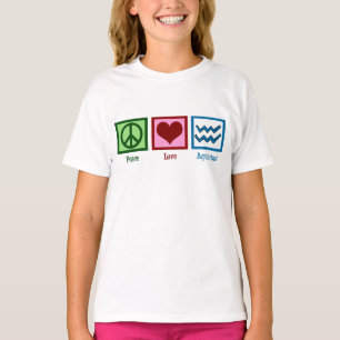 Peace Love Aquarius T-shirt