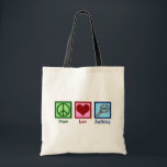 Peace Love Auditing Tote Bag<br><div class="desc">Peace Love Auditing. Een coole accountgift voor iemand die een bedrijf of bedrijf controleert.</div>