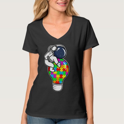 Peace Love Autisme Awareness It Fidget Speelgoed A T-shirt (Voorkant)