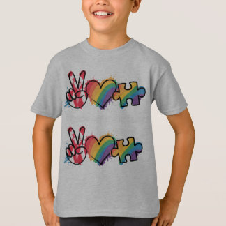 Peace.Love.Autisme T-shirt