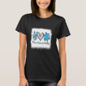 Peace Love Autisme T-shirt (Voorkant)