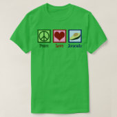 Peace Love Avocado 2 T-shirt (Design voorkant)
