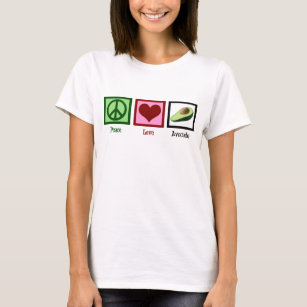 Peace Love Avocado Women's T-shirt