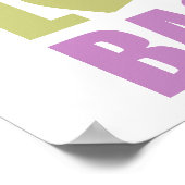 Peace Love Bacon Poster (Hoek)