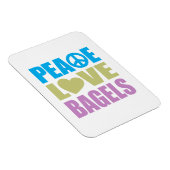 Peace Love Bagels Magneet (Rechterzijde)