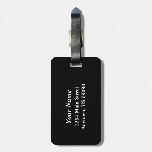 Peace Love Ballet Bagagelabel (Achterkant verticaal)