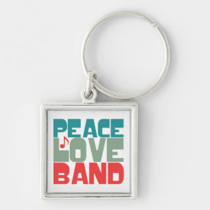 Peace Love Band Sleutelhanger
