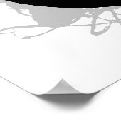 Peace Love Basketball Emblem Poster (Hoek)