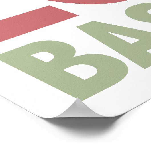 Peace Love Bassoons Poster (Hoek)