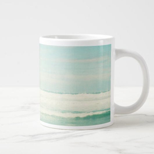 Peace Love Beach Grote Koffiekop (Rechts)