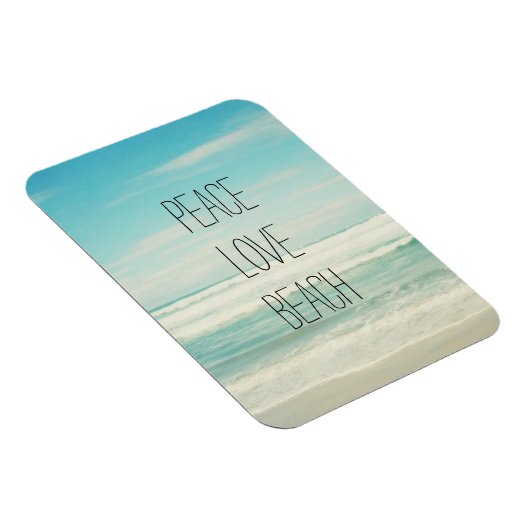Peace Love Beach Magneet (Rechterzijde)