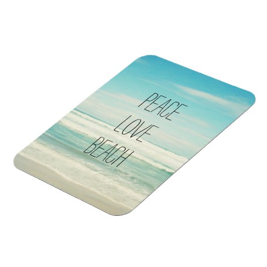Peace Love Beach Magneet (Linkerzijde)