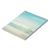 Peace Love Beach Notitieblok (Linkerzijde)