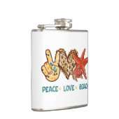 Peace, Love, Beach | Summer Vibes | Vintage Heupfles (Rechts)