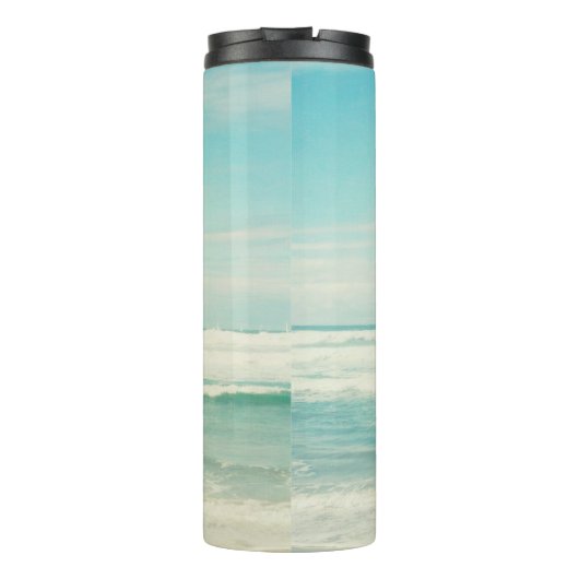 Peace Love Beach Thermosbeker (Achterkant)