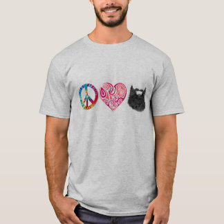 Peace Love Beards T-shirt