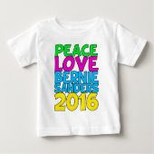 Peace Love Bernie Sanders 2016 (Voorkant)