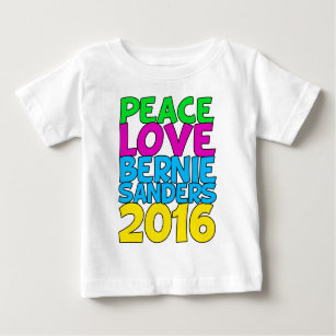 Peace Love Bernie Sanders 2016