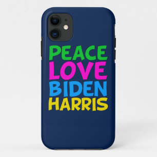 Peace Love Biden Harris Case-Mate iPhone Case