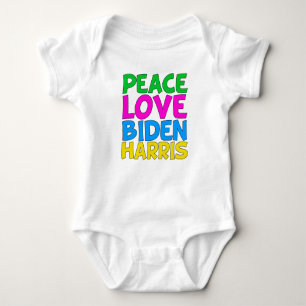 Peace Love Biden Harris Romper