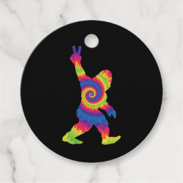 Peace Love Bigfoot - Bigfoot Lovers Bedankjes Labels