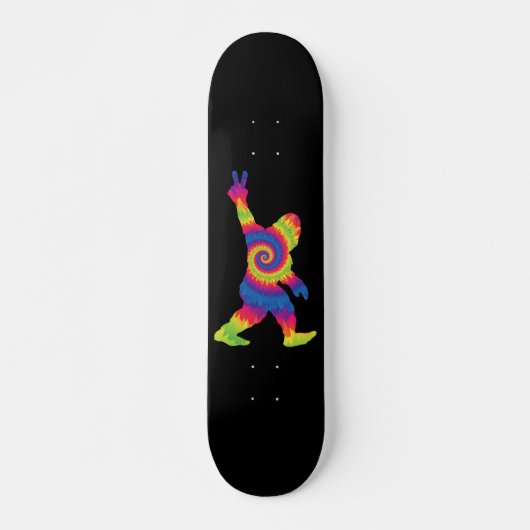 Peace Love Bigfoot - Bigfoot Lovers Persoonlijk Skateboard (Voorkant)