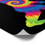 Peace Love Bigfoot - Bigfoot Lovers Poster (Hoek)