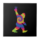 Peace Love Bigfoot - Bigfoot Lovers Tegeltje (Voorkant)