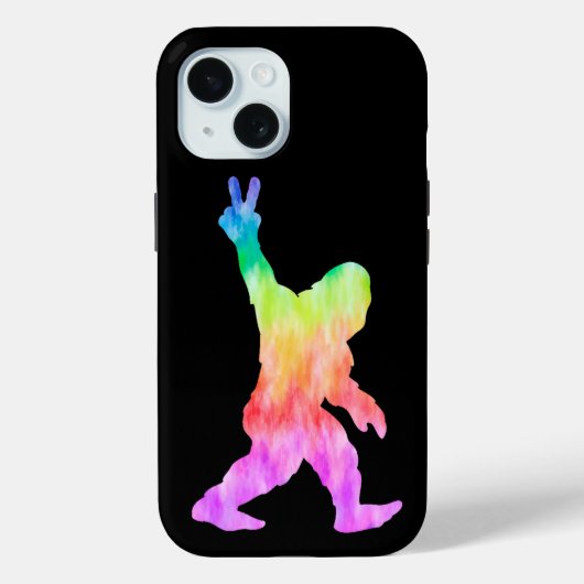 Peace Love Bigfoot Case-Mate iPhone Case (Achterkant)