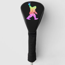 Peace Love Bigfoot Golfheadcover